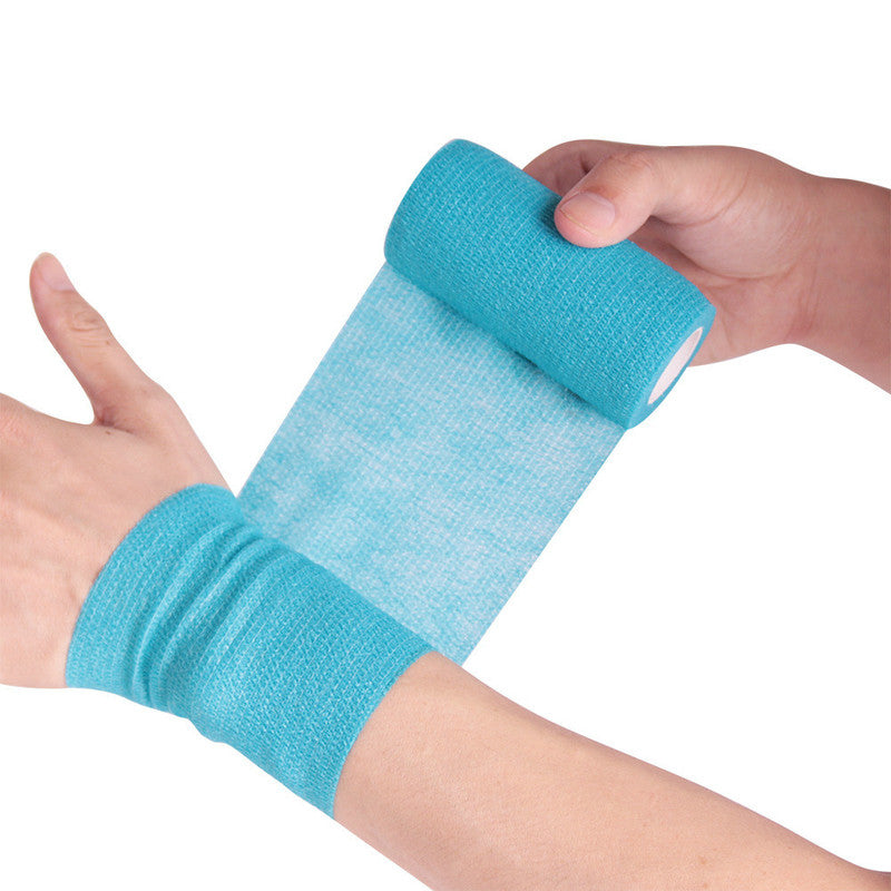 Free-winding Color Elastic Bandage Self-adhesive